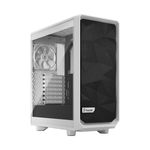 Fractal Design Meshifie frattali 2 compatte lite tg clear tint-white (torre midi gehuse con finestrino laterale)