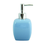 dispenser sapone in ceramica louise pastello blu