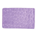 tappeto da bagno galets lavanda 50x80cm