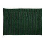 tappetino da bagno chenille 50x80cm verde scuro