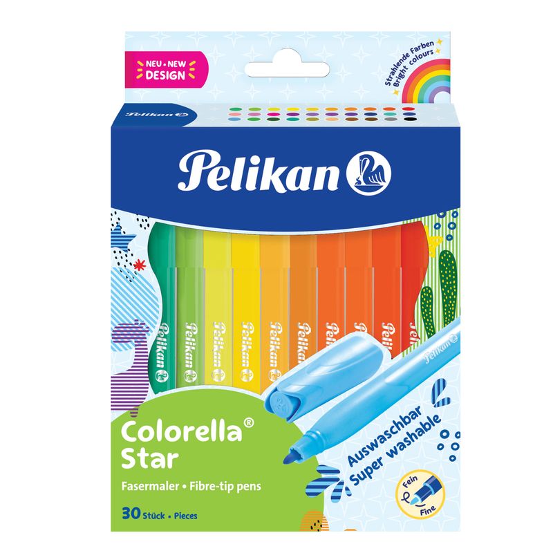 Pennarelli-Pelikan-Pennarelli-Pelikan.-Colorella-30pz-06-mm-Multicolore