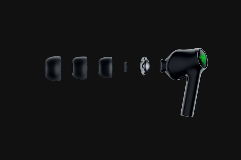 Razer-Hammerhead-Cuffie-Wireless-In-ear-Musica-e-Chiamate-Bluetooth-Nero