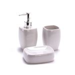 MSV 3700703944492 set di accessori da bagno 3 pz Ceramica