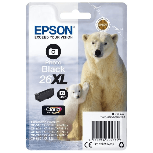 Epson-Polar-bear-Cartuccia-Nero-foto-xl