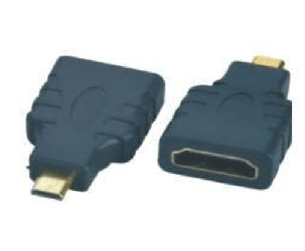 M-Cab-HDMI---micro-HDMI-m-f-microHDMi-Nero--HDMI-COUPLER--GENDER-CHANGER---MICRO-D-M-TO-TYP-A-F-