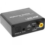 InLine Convertitore DA audio ingresso Toslink RCA su uscita stereo RCA - USB