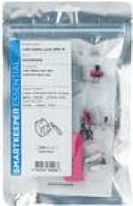 SMARTKEEPER-ESSENTIAL-5-lucchetti-per-cavo-LAN-con-1-chiave-di-blocco-Basic-rosa