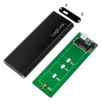 LogiLink---Custodia-di-archiviazione---M.2---Scheda-M.2---10-Gbit-s---USB-3.1--Gen-2-