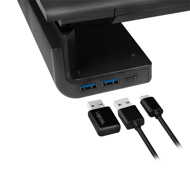 Altezza-monitor420-520mm-ergo.2xUSB-3.0-1xUSB-C