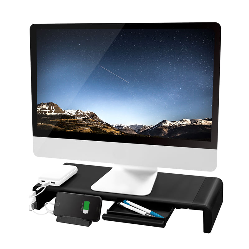 Altezza-monitor420-520mm-ergo.2xUSB-3.0-1xUSB-C