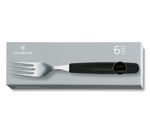 Forchette-tavola-VICTORINOX-nere-argento