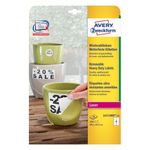 Avery Zweckform Etichette resistenti alle intemperie AVERY Zweckform Abl.Weatherf.Etik.99.1x67.7mm 99.1 x 67.7 mm bianco