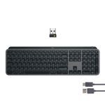 Logitech-MX-Keys-S-tastiera-RF-senza-fili--Bluetooth-QWERTY-US-International-Grafite--MX-KEYS-S---GRAPHITE---US-INTL----