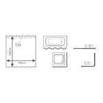 RIDDER-Tenda-da-Doccia-Satin-White-180-x-200-cm