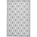 Esschert-Design-Tappeto-da-Esterno-180x121-cm-Grigio-Bianco-OC25