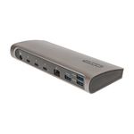 StarTech.com Dock Thunderbolt 4, Power Delivery 96W, Dual Monitor 4K 60Hz/Single Monitor 8K, 3xTB4/Porte USB4, 4xUSB-A