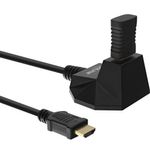 Estensione-HDMI-HS-con.-Stand---w.-Et.---4K2K---ST---BU---nero---oro---5m