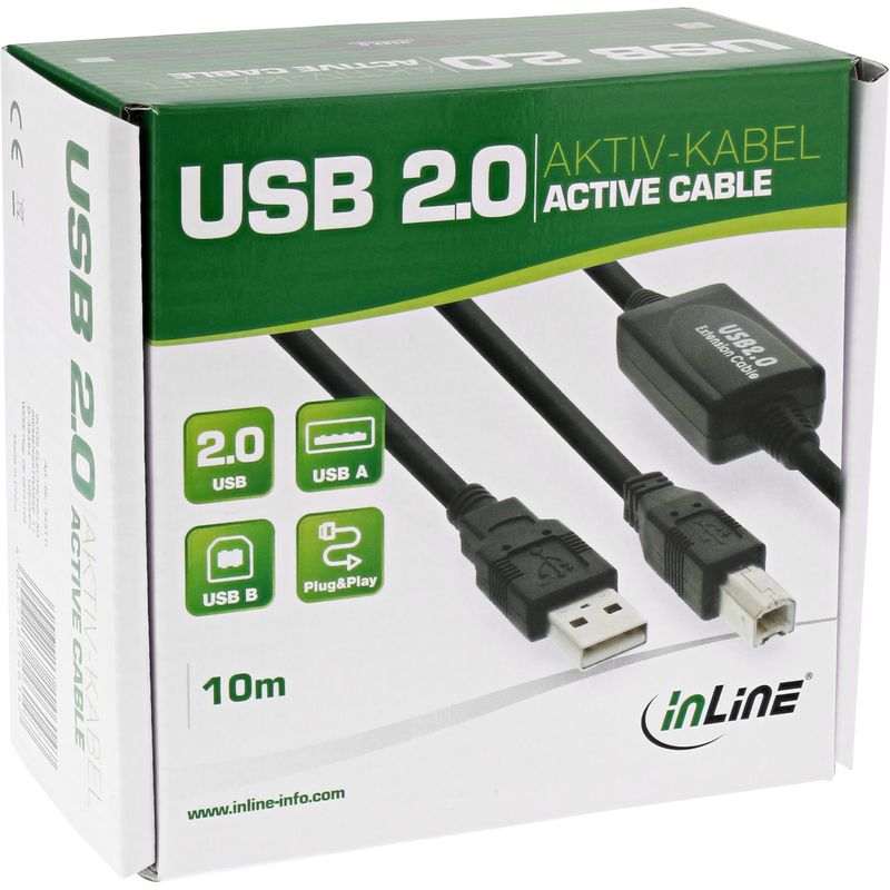 Cavo-USB-2.0---attivo-con-amplificazione-del-segnale-Inchrepeater-Inch---da-A-a-B---10-m