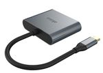 Akasa-AK-CBCA26-18BK-adattatore-grafico-USB-Alluminio--Akasa-AK-CBCA26-18BK-USB-Type-C-to-Dual-HDMI-MST-Adapter-4K60Hz-S