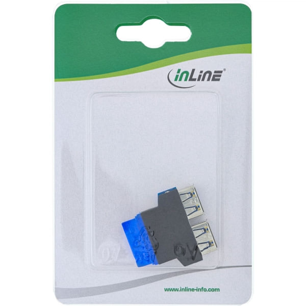 Adattatore-USB-3.0---2x-presa-A-per-collegamento-a-palo