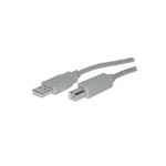 S-IMPULS Cavo di collegamento Helos USB 2.0 serie da A a B 5 m grigio