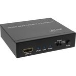 InLine Estrattore audio HDMI/separatore di segnale, ingresso 4K2K HDMI