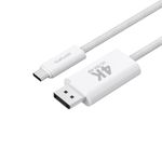 Cavo-4smarts-da-USB-C-a-Display-Port-da-2-m-bianco