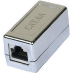 Hypertec 272221-HY scatola di derivazione di rete Cat6a Argento (A Hypertec&reg ProConnectLite&reg Inline Coupler RJ45 C