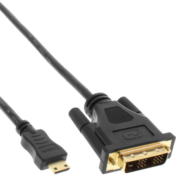 Cavo-mini-HDMI-a-DVI---Spina-HDMI-C-a-DVI-181---15-m