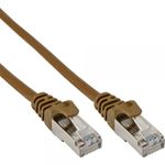 InLine 4043718123629 cavo di rete Marrone 1,5 m Cat5e S/FTP (S-STP)