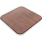 InLine Qi woodcharge - caricabatterie rapido wireless - 5-7 -5-10W-15W - USB-C - senza logo