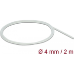 Delock guaina protettiva in fibra di vetro intrecciata 2 m x 4 mm bianca