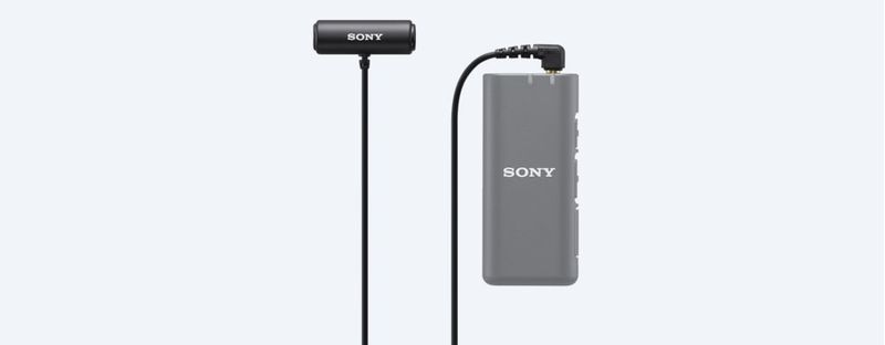 Sony-ECM-LV1-Nero-Microfono-Lavalier-Lapel