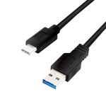 2direct LogiLink CU0169 cavo USB USB 3.2 Gen 1 (3.1 Gen 1) 1,5 m USB C USB A Nero