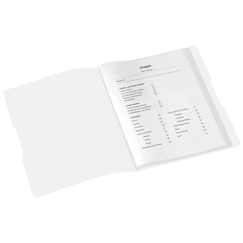 Cartella-portacertificati-Herlitz-Portadocumenti-Herlitz-certificato-bianco-DIN-A4-bianco