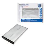 Custodia-per-disco-rigido-LogiLink-2.5--S-ATA-USB-3.0-alluminio-argento--UA0106A-