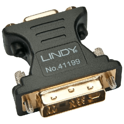 Lindy-41199-adattatore-per-inversione-del-genere-dei-cavi-VGA-DVI-I-Nero-Oro