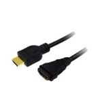 2direct  Logilink High Speed con Ethernet - cavo prolunga video/audio/rete - HDMI - HDMI 19 pin (M)