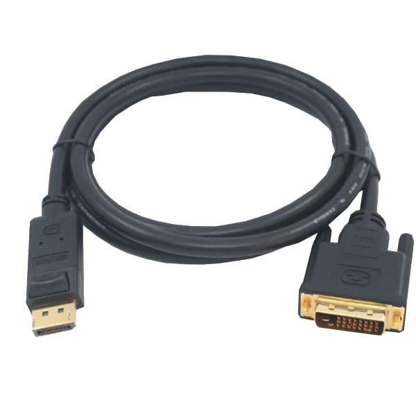 M-Cab-7003472-cavo-e-adattatore-video-3-m-DisplayPort-DVI-Nero--3M-DP-DVI-CABLE-M-M-BLACK---M-M-GOLD-FULL-HD-