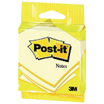 3M Post-It Foglietti ® Giallo Canary™ quadrati 76mm x 76mm – 100 fogli