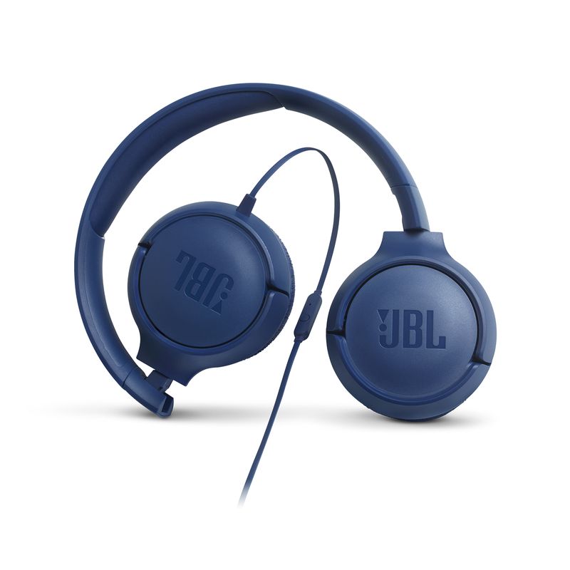 JBL-Tune-500-Cuffie-Cablato-A-Padiglione-MUSICA-Blu