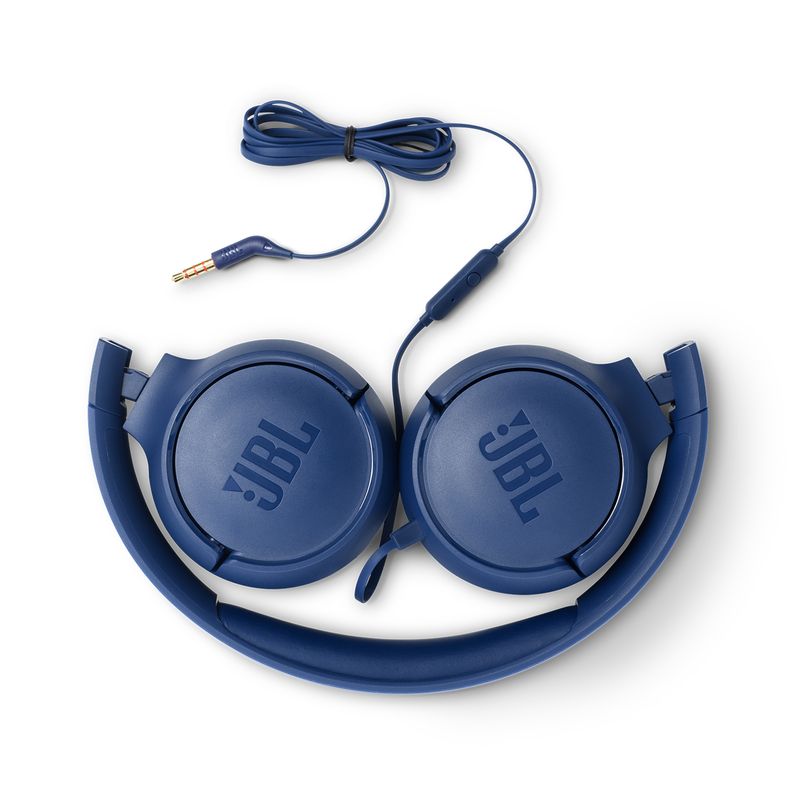 JBL-Tune-500-Cuffie-Cablato-A-Padiglione-MUSICA-Blu