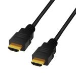 2direct LogiLink CH0077 HDMI-Kabel 1 m HDMI Typ A (Standard) Schwarz (CH0077)