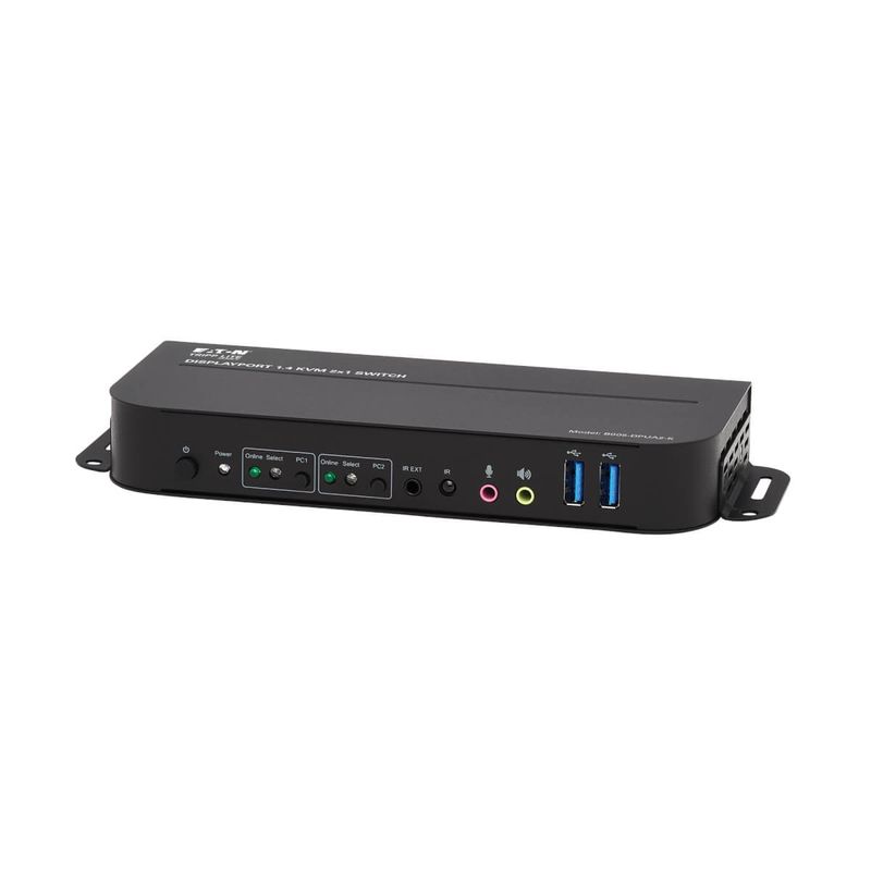 Tripp-Lite-B005-DPUA2-K-switch-per-keyboard-video-mouse-kvm-Nero--2-Port-DisplayPort-USB-KVM-Switch---4K-60-Hz-HDR-HDCP-