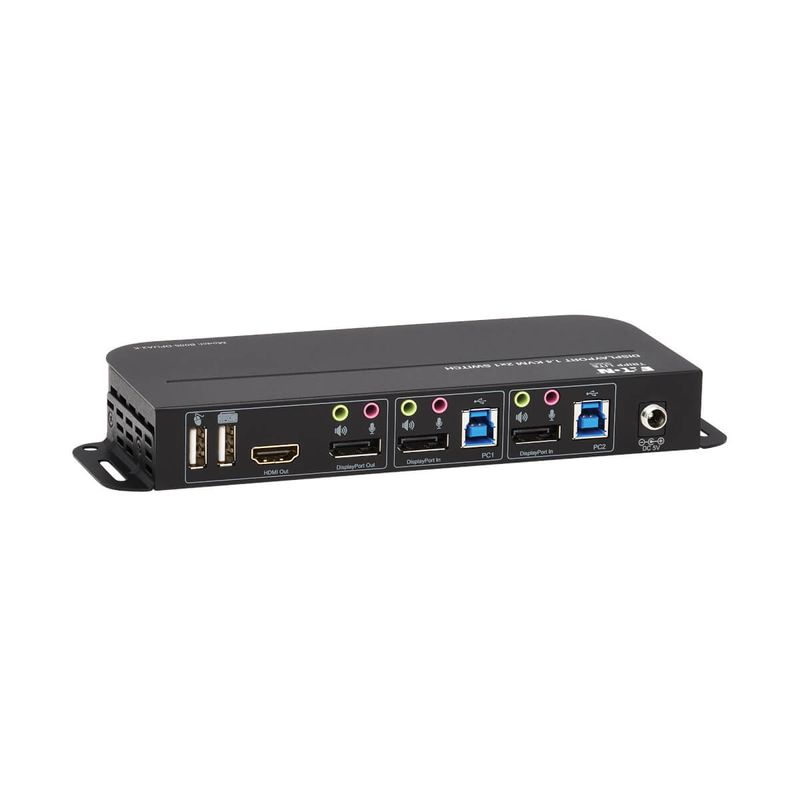 Tripp-Lite-B005-DPUA2-K-switch-per-keyboard-video-mouse-kvm-Nero--2-Port-DisplayPort-USB-KVM-Switch---4K-60-Hz-HDR-HDCP-