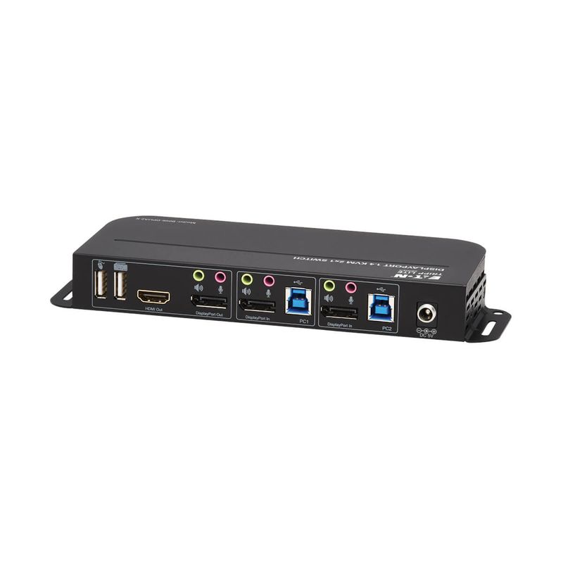 Tripp-Lite-B005-DPUA2-K-switch-per-keyboard-video-mouse-kvm-Nero--2-Port-DisplayPort-USB-KVM-Switch---4K-60-Hz-HDR-HDCP-