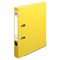 Cartella-Herlitz-dorso-larghezza-5-cm-DIN-A4-cartoncino-giallo