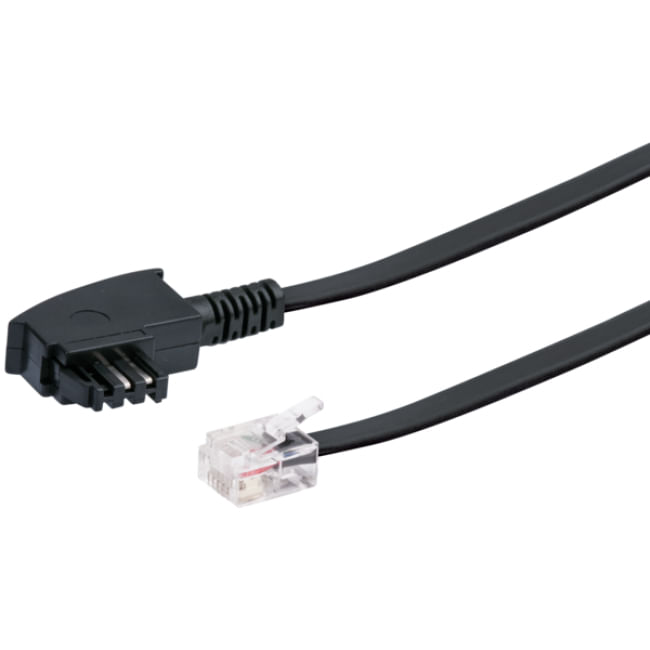 Schwaiger-cavo-DSL-RJ12-6P2C---TAE-F-6P4C-3m-nero--TAL6531533-