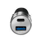 LogiLink---Auto-Netzteil---36-Watt---3-A---PD-3.0-QC-3.0---2-Ausgabeanschlussstellen--USB-USB-C-