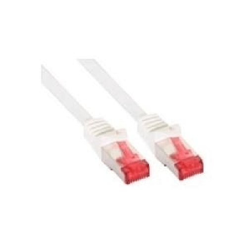 Cavo-patch---S-FTP-PiMf---Cat.6---250-MHz---PVC---rame---bianco---10-m